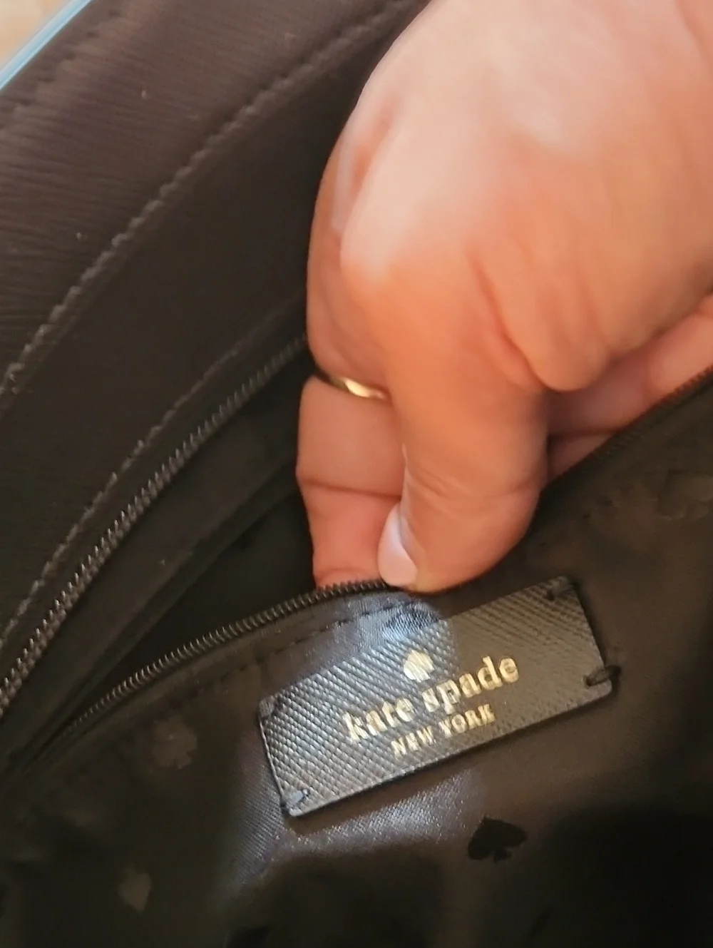 kate spade black kate